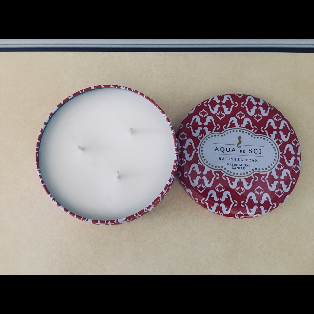 Aqua de Soi 3 Wick Soy Candle